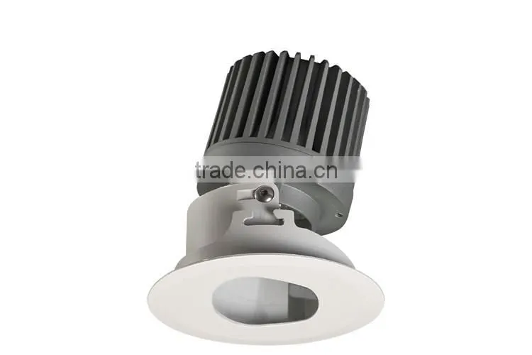 10W Dimmable 5-star hotel lobby lighting cob led wall washing downlight 3 years warranty