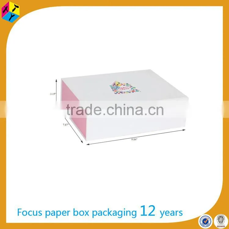 custom cardboard paper folding gift box magnetic