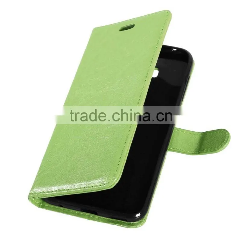 Cell Phone PU Leather Flip Card-slot Case for ASUS ZenFone 3 ZE552KL 5.5