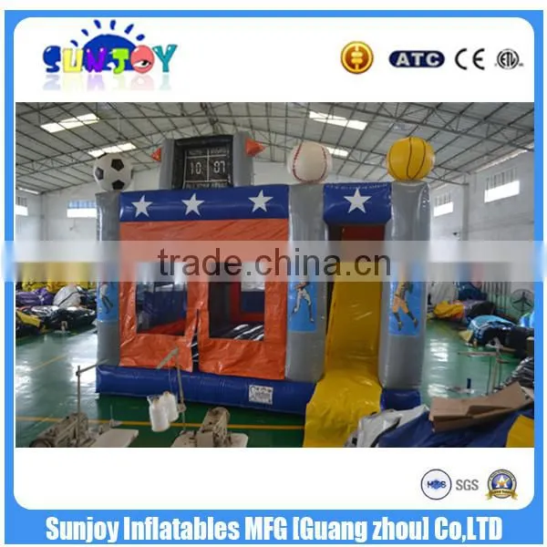 CE Outdoor New Inflatable Pirate Slide /Commercial Combo Jumper For Kids
