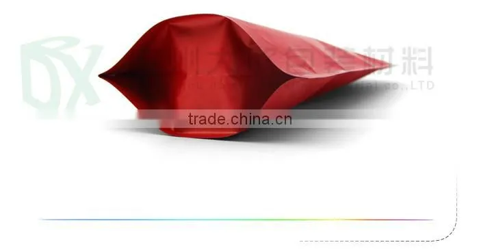 Good quality US chocolate powder zip lock plastic laminate packaging bag in guang zhou