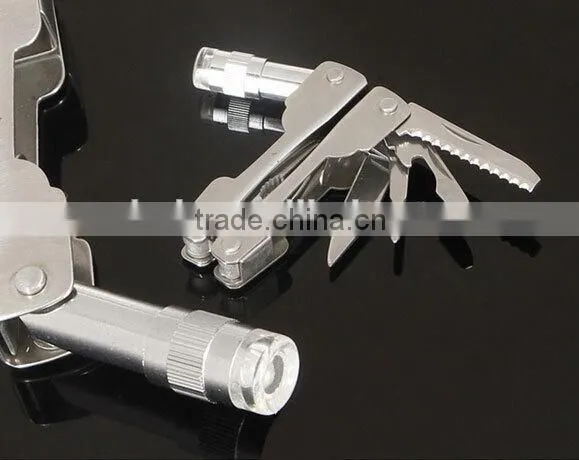 OEM combination pliers with LED flashlight