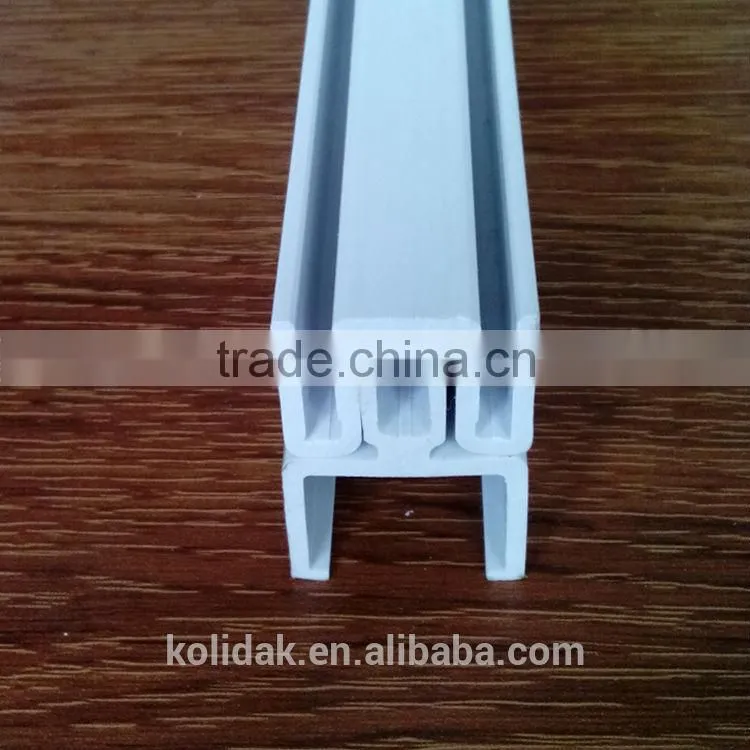 Small bow glyph TPV profile plastic extrusion