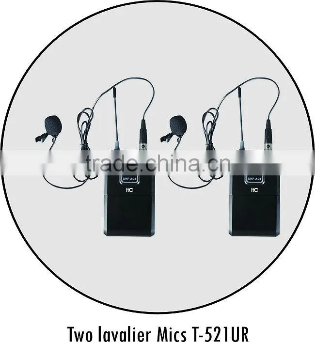 ITC PA System LCD Wireless uhf microphone