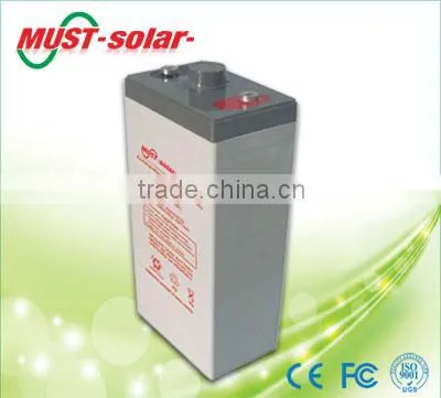 <MUST Solar>2V 1000AH Battery for Solar Power System