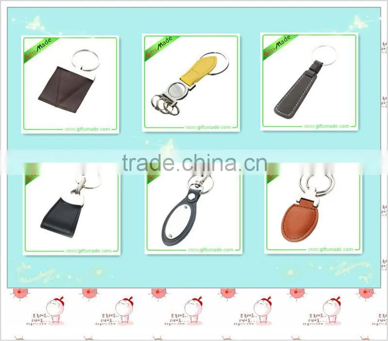 Top fashion magic doctor logo laser leather keychain