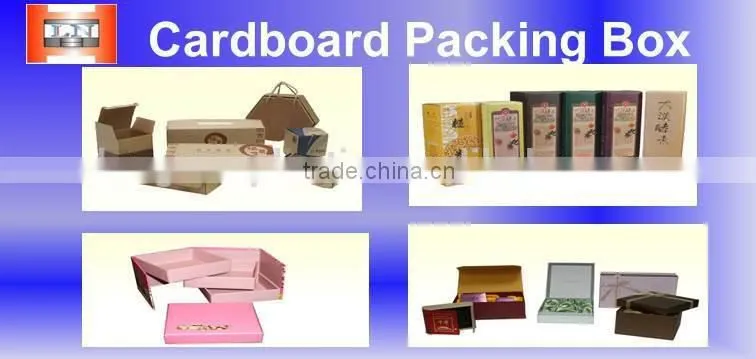 Corrugated carton paper packaging box