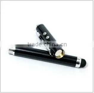 3 in 1 Capacitive Stylus Touch Screen Pen with LED Light for Tablet