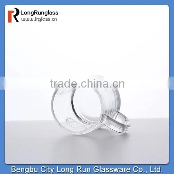 LongRun bengbu top rated barware star embossed liquor glasses made in china