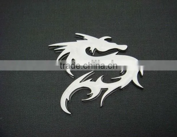 dragon metal sticker
