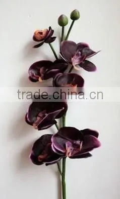 Decorative fabric flower decorative silk flower orchid