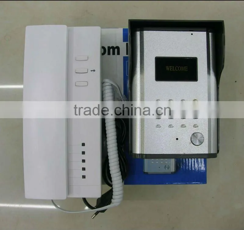2012 Cheapest 250m intercom/LED light audio door phone