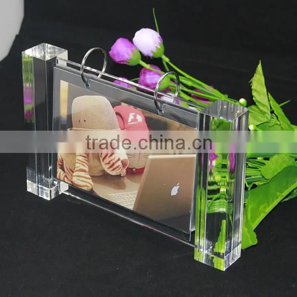 cute stand up desktop plexiglass calendar