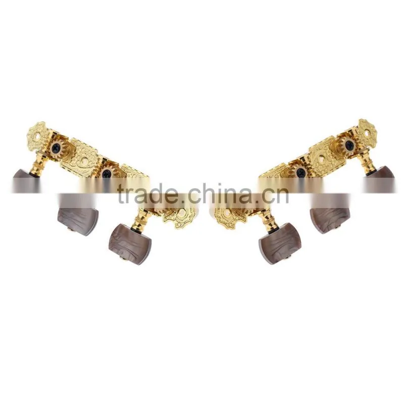 1 Pair Gold-Plated 3 Machine Head Classical Guitar String Tuning Keys Pegs