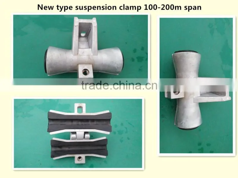 Customized design suspension clamp for ADSS cable