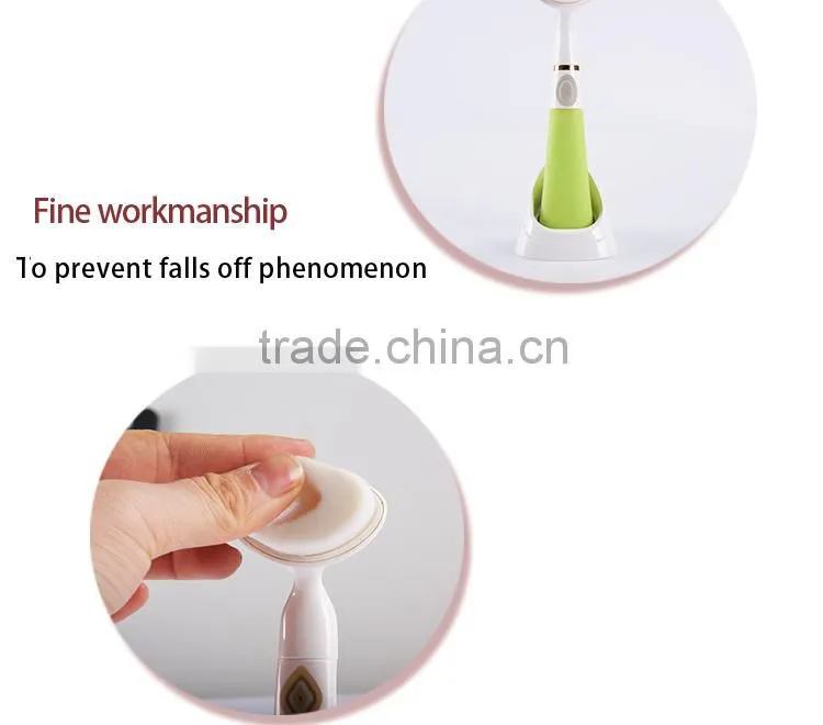 electronic sonic face brush wash face cleaner brush