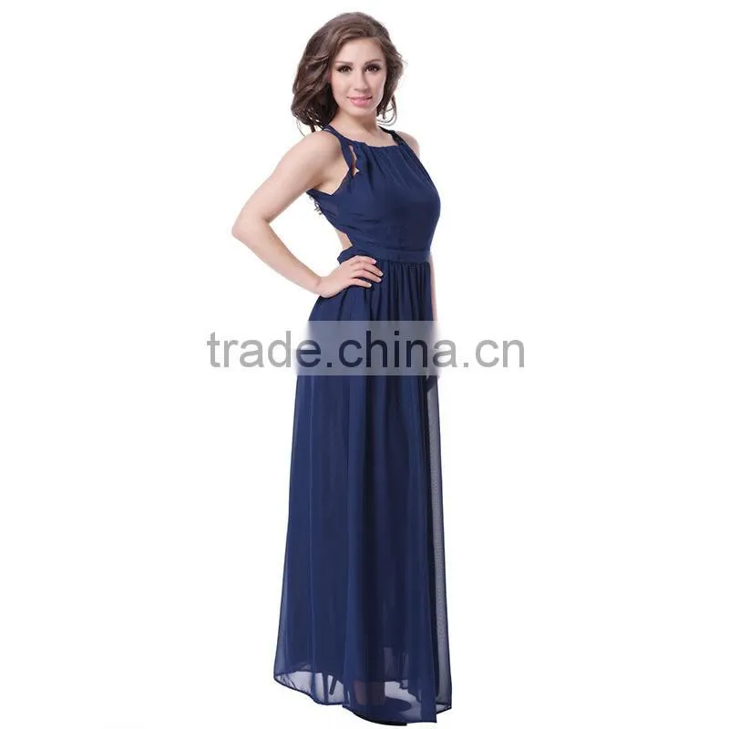 Special design 4 colors stocklot full size sexy women sexu back open evening dress