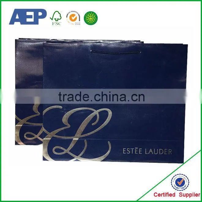 Tea Bag Paper Design With Logo Print/Oem Production Paper Shopping Bag