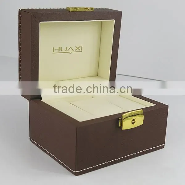 New Design Wooden Box for Watch Display with Lock