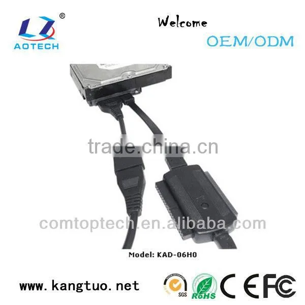 Plug play USB2.0 to IDE/SATA usb to sata adapter cable