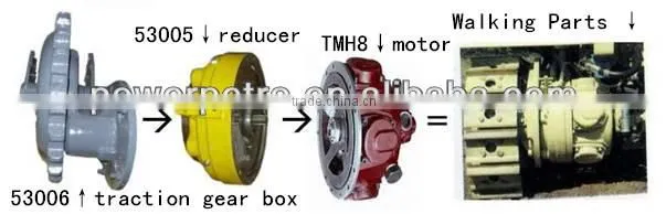 drill reducer of high performance for ATLAS rig CM351