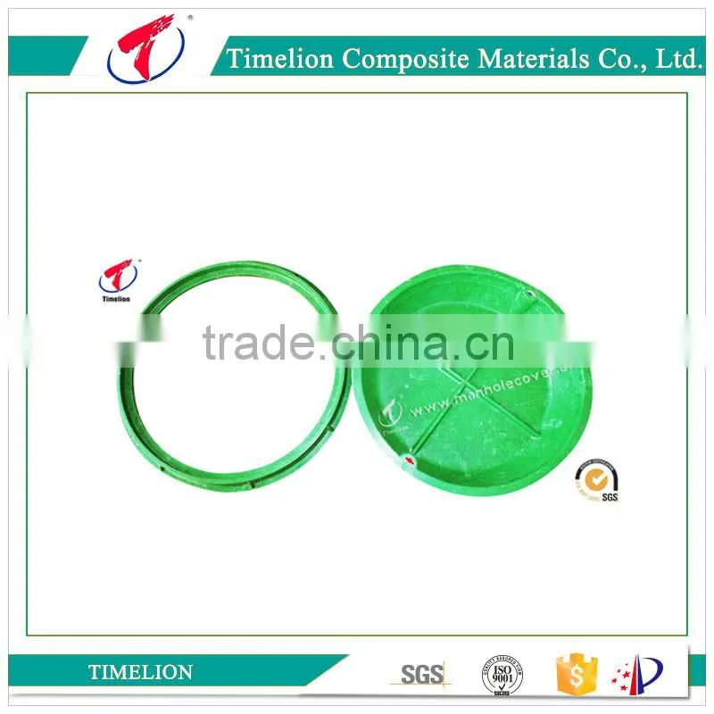 Hot sale high quality fashion EN124 Dia700mm BMC Plastic Big Flower Pots Manhole Covers