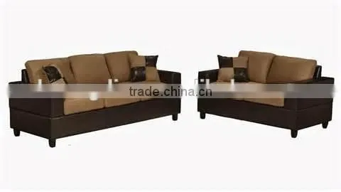 High quality cheap price leather wooden living room sofa furniture