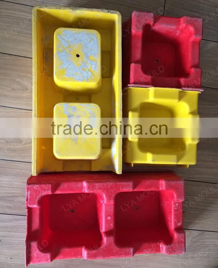 Hot Selling Tile Stone Mould For Injection Concrete Stone Red And Yellow Paving Stone Mould