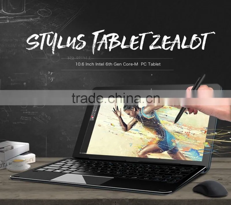 Cube i7 Book 2 in 1 Tablet PC Win 10 10.6 inch IPS Screen Intel Skylake Core m3-6Y30 Dual Core 4GB RAM 64GB SSD ROM Cameras