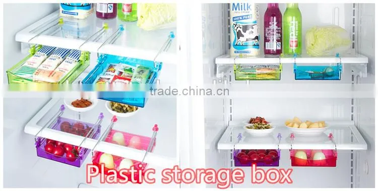 New design innovative fashionable drawer type storage plastic box promotional