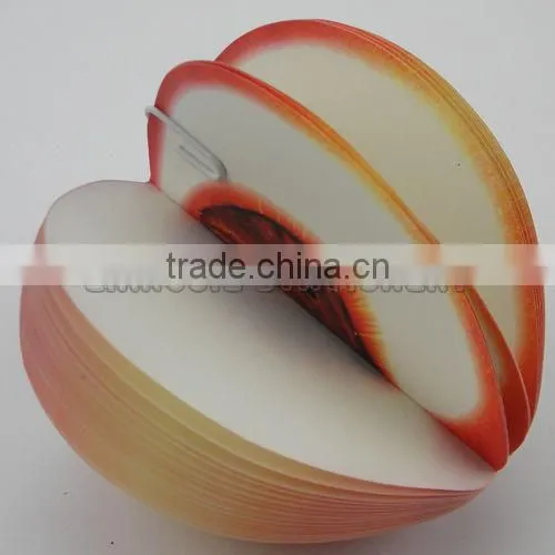 Customized fruit notepad