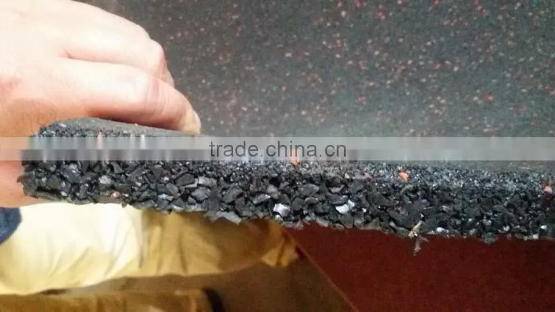 Factory Price Rubber flooring tile GYM rubber mat