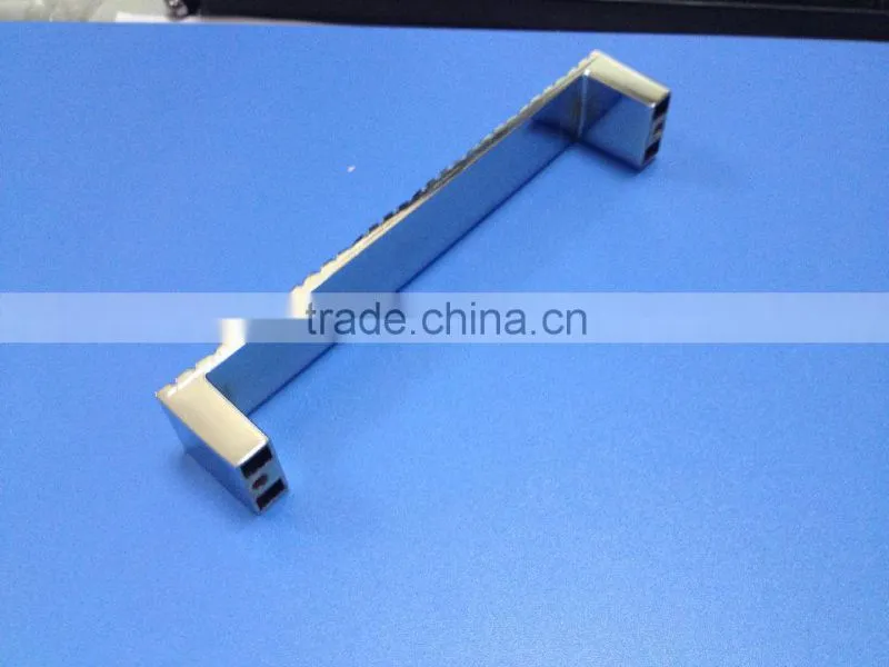 furniture cabinet hardware kitchen zinc chrome handle pulls