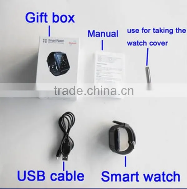 Whole Sale 2016 New Bluetooth Smart Watch for Smart Watch Phone U9 Smart Watch