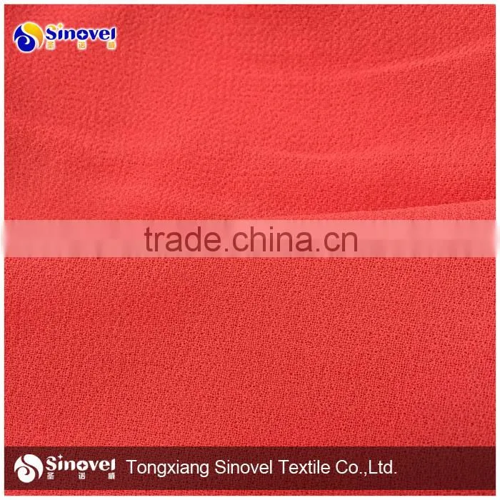 100% Polyester chiffon fabricFor women dress and scarf