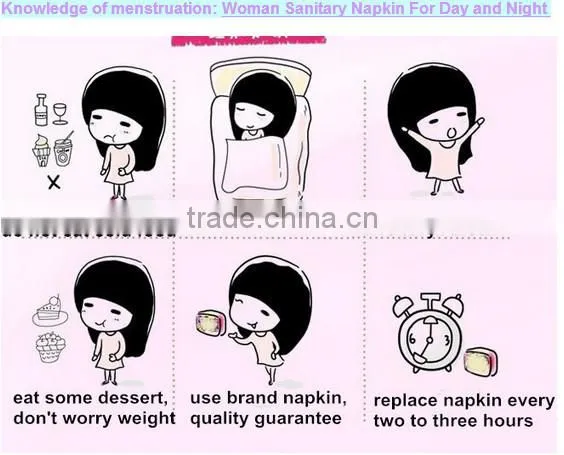 ultra thin lady anion sanitary pads,winged sanitary napkin in china