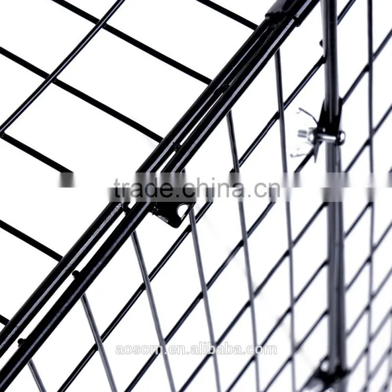 Homcom Black Extendable Fireguard Screen