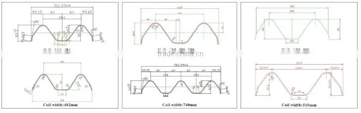 expressway guardrail W beam roll forming machine with automatic Quality guaranteed