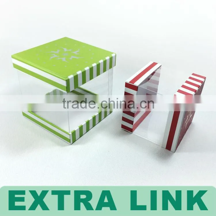China Alibaba Supplier Customized Logo Clear PVC Box For Plastic Bottles Liquid