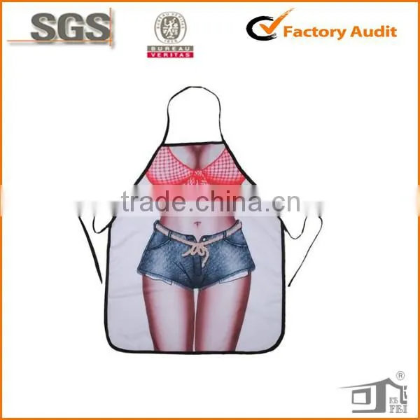 polyester sublimation cheap sexy apron