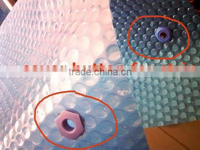 Cheap price high quality PVC bubble plastic automatic swimming pool cover