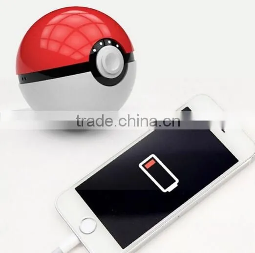 Pokeball Power Bank Charger 12000mah Custom Gift Game Pokemon Go Powerbank