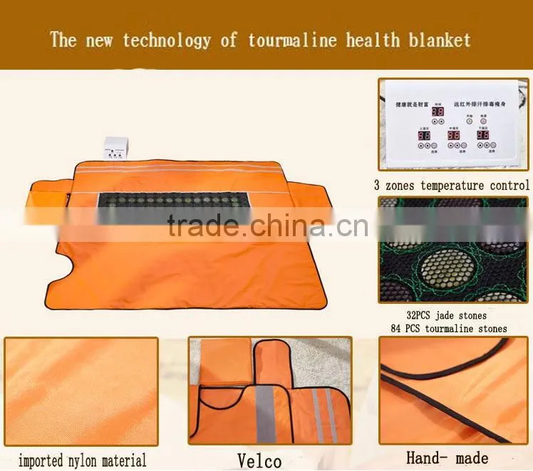 Electronic Jade & Germanite slimming body wrap for health and beauty care