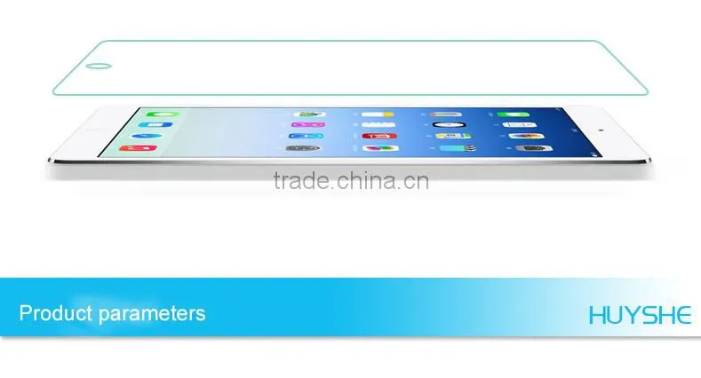 HUYSHE 2.5 arc edge tempered glass screen protector for ipad mini