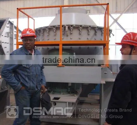 Price of sand crusher with good gravel particle shape and low investment