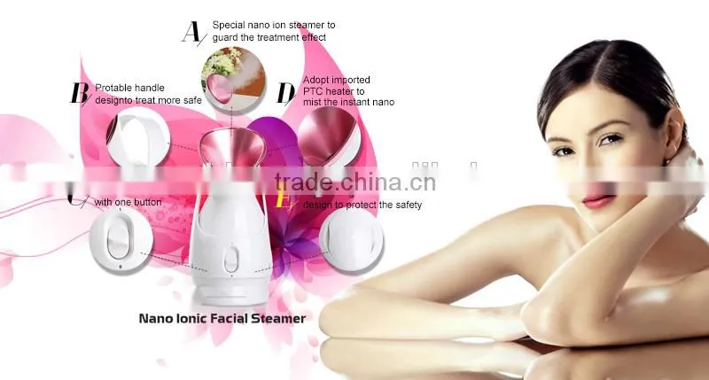 2015 hot sale personal home sue portable face steamer