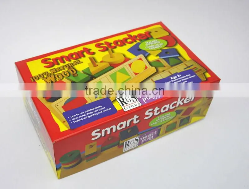 wood puzzle paper packaging boxes