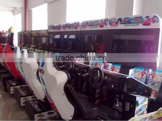3D sonic car racing game machine,electronic racing car game machine