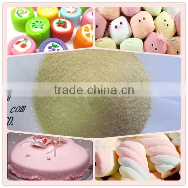 animal safe gelatin food grade/edible gelatin for cake,cotton candy,yogurt