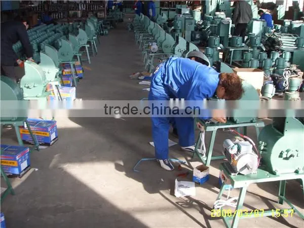 vertical ring die pellet machine